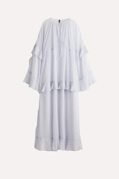 Flounced Chiffon Dress from H&M