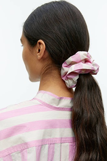 Cotton Linen Blend Scrunchie from ARKET