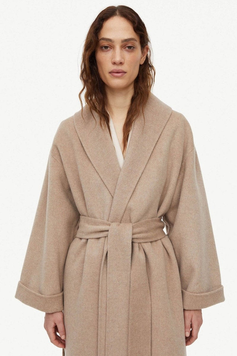 Trullem Wool Coat from By Malene Birger