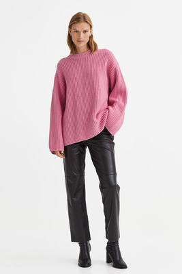 Oversized Cashmere-Blend Jumper from H&M