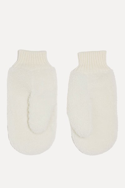 Shearling Mittens from COLLUSION 