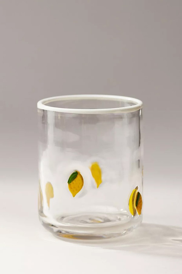 Fruity Icon Juice Glass from Anthropologie