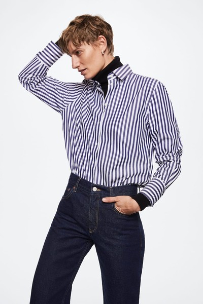 Poplin Regular Stripped Shirt