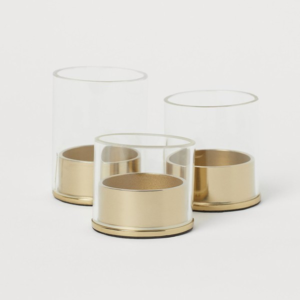 3-Pack Tealight Holders