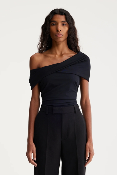 Asymmetrical Off Shoulder Top, £200 | Róhe