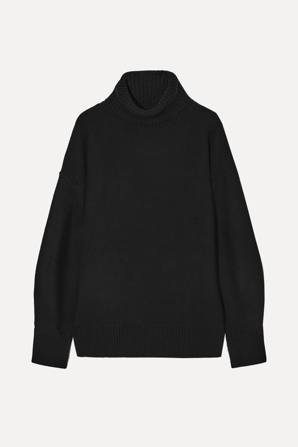 Oversized Wool Roll-Neck Jumper from COS