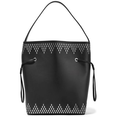 Studded Leather Shoulder Bag from Alaïa