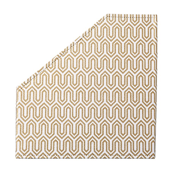 Gold Geometric Book File from Locker Days