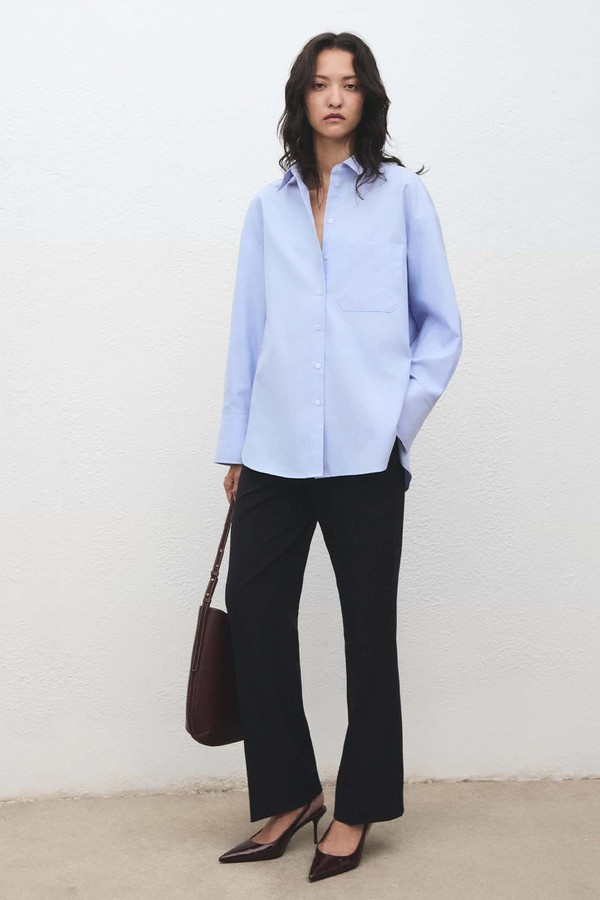 Pocket Oversize Shirt from Mango