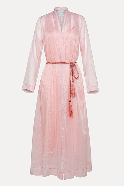 Dressing Gown In Nylon Organza