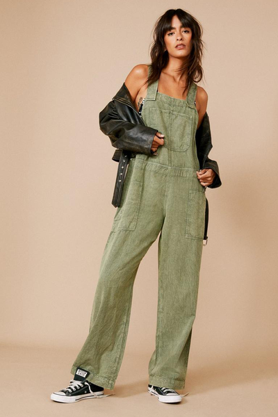 Twill Loose Fit Dungarees