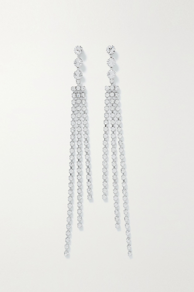 Silver-Tone Crystal Earrings from Isabel Marant