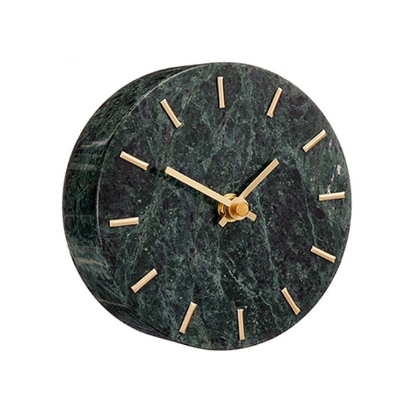Jordan Marble Analogue Mantel Clock from John Lewis & Partners