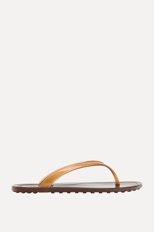 Jelly Toe Post Sandals from Zara