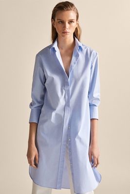 Cotton Shirt Dress from Massimo Dutti