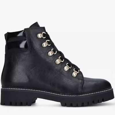Stolen Leather Lace Up Hiker Boots from Carvela