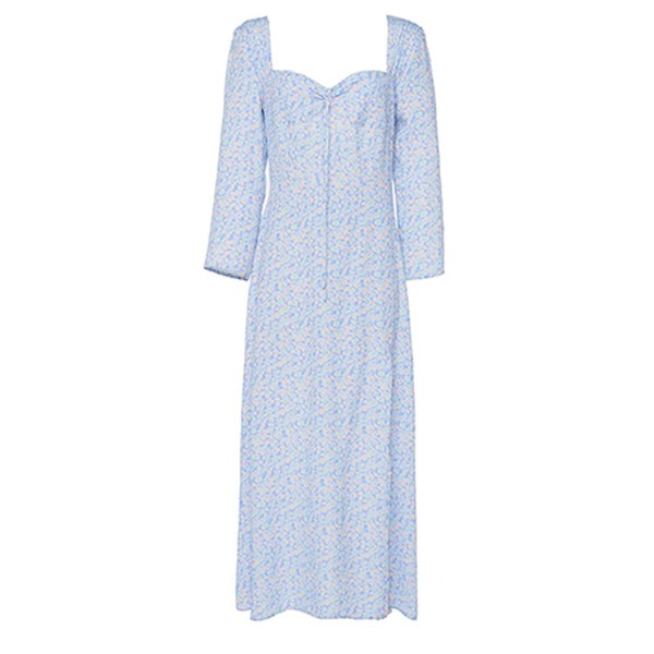 Giselle Prairie Ditsy Blue Dress from Rixo