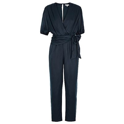 Adalie Navy Cupro Jumpsuit from Joie