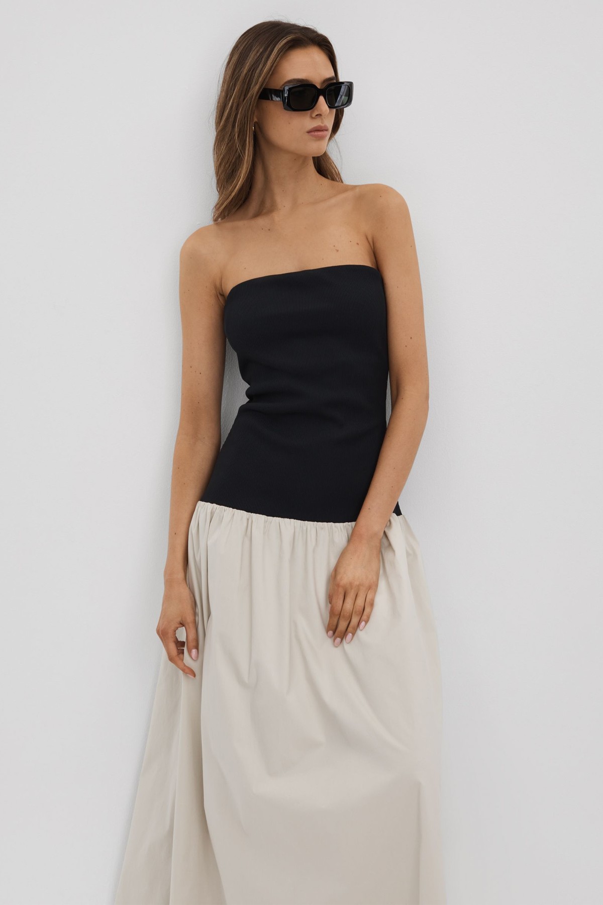 Drop Waist Maxi Dress, £248 (was £525) | Reiss