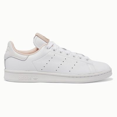 Stan Smith Suede-Trimmed Leather Sneakers from Adidas Originals