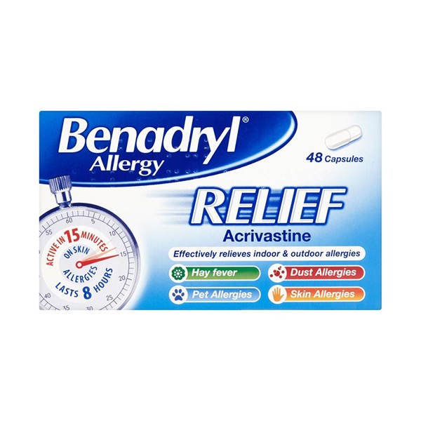 Allergy Relief from Benadryl