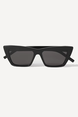 Cat-eye Acetate Sunglasses from Saint Laurent Eyewear