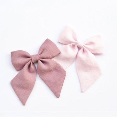 Linen Sailor Bow from Matilda and Grace