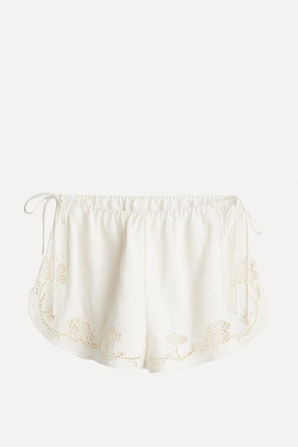 Broderie Anglaise Shorts
