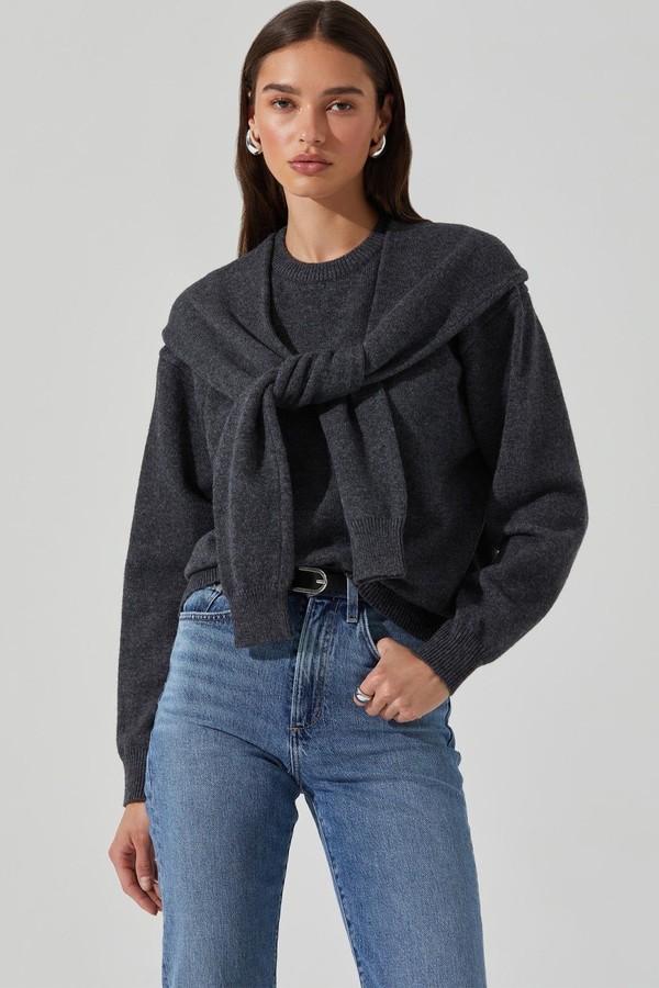 Delrin Double Layered Sweater from Astr