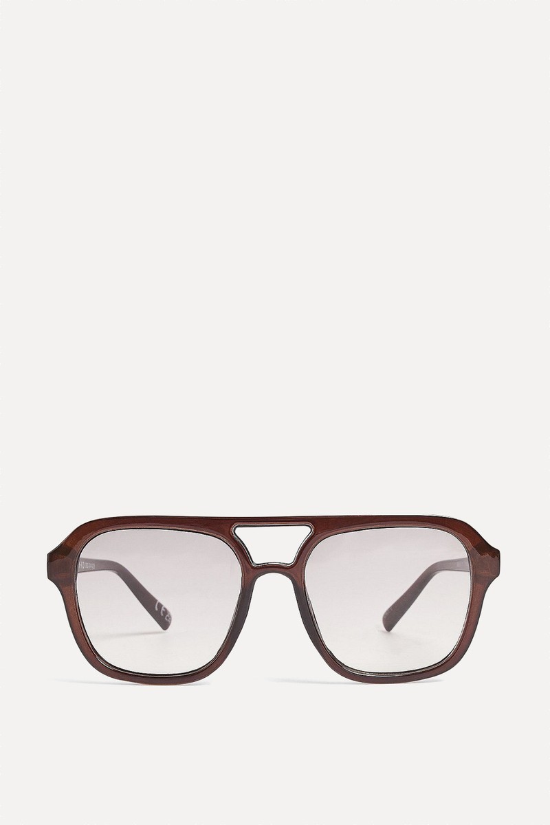 Big Retro Look Sunglasses