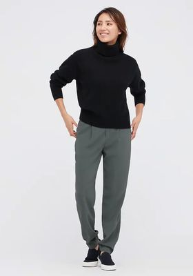 Lambswool Turtleneck Jumper from Uniqlo