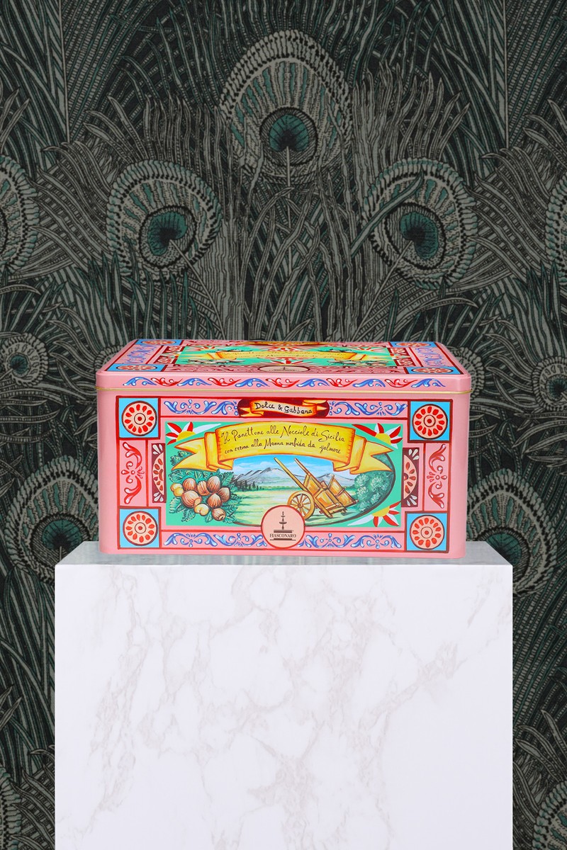 Hazelnut Panettone With Manna Cream from Fiasconaro x Dolce & Gabbana 