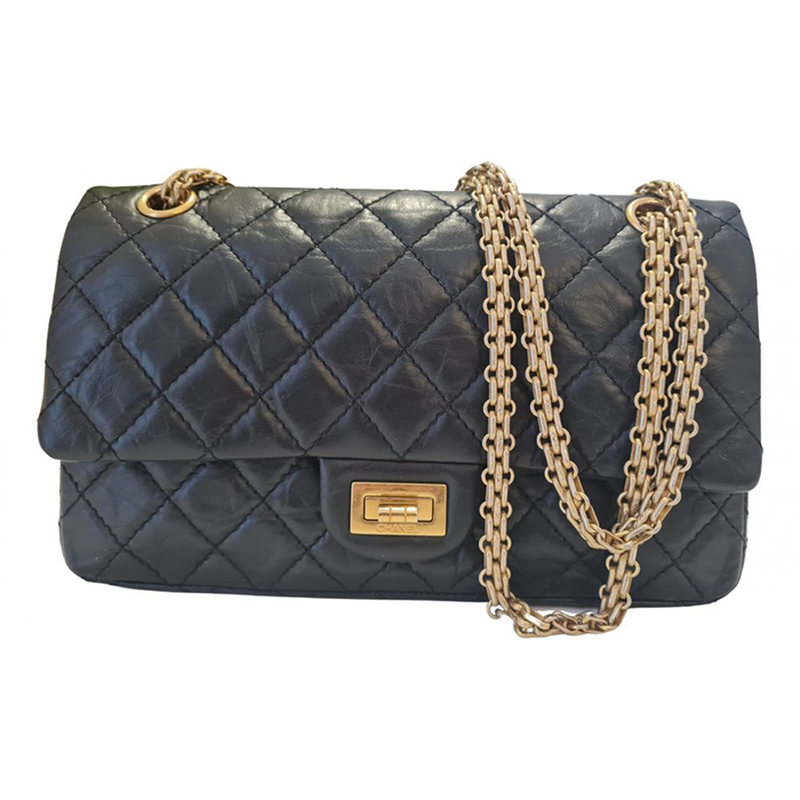 2.55 Leather Handbag from Chanel