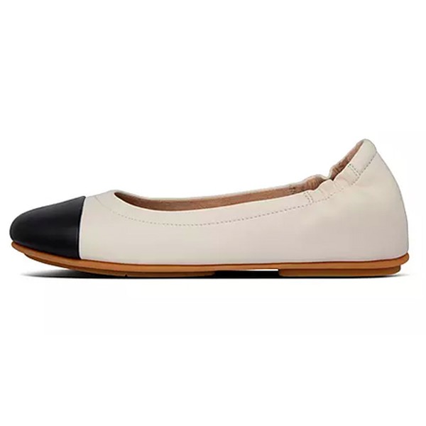 Allegro Leather Toe-Cap Ballet Pumps