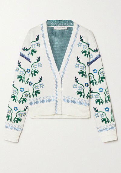 Avilda Embroidered Cardigan from Lug Von Siga