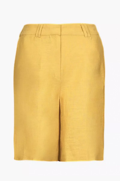 Tailored Linen Shorts