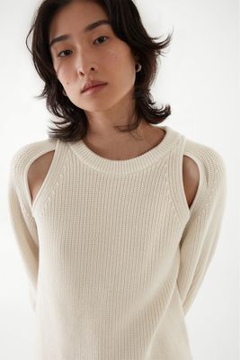 Knitted Cut-Out Jumper, £69