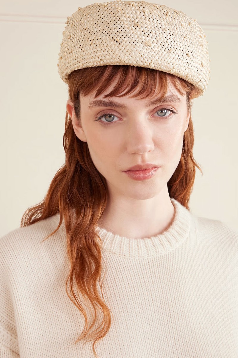 The Lauren Pillbox Straw Hat from GIGI BURRIS