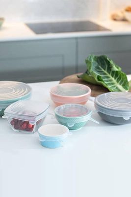 Silicone Stretch Lids from Friendly Turtle