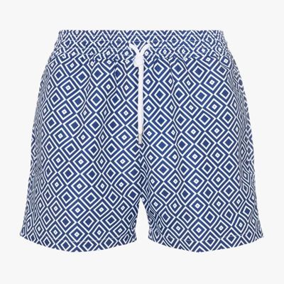 Angra Print Swim Shorts from Frescobol Carioca