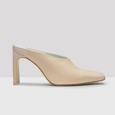 Cele Creme Leather Mules from Miista