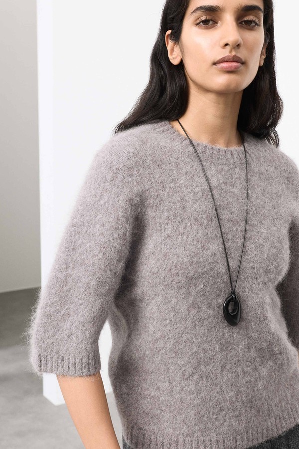 Alpaca Rich Knitted Top