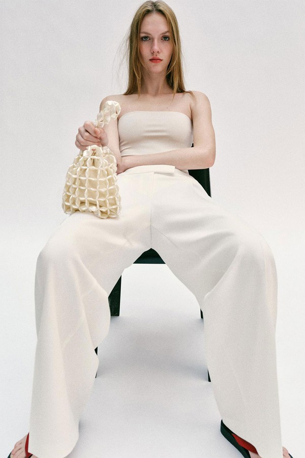  Pearlescent Bucket Bag