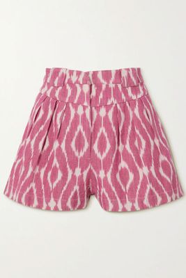 Printed Cotton-Piqué Shorts from IRO