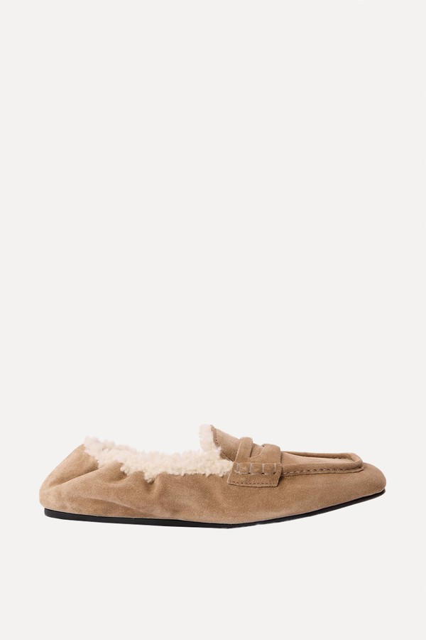 Shearling Loafers from MIU MIU