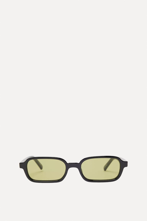 Pilferer Rectangular Ecozen Sunglasses from LE SPECS