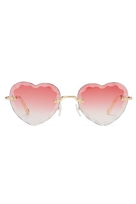 Heart-Shaped Sunglasses from Chloé