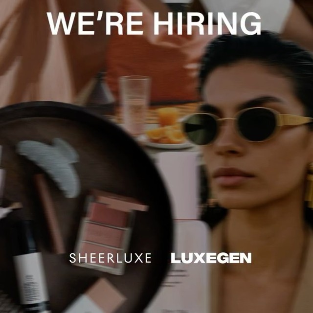 SheerLuxe is hiring!

We’re looking for a talented digital designer to join our team. With around 