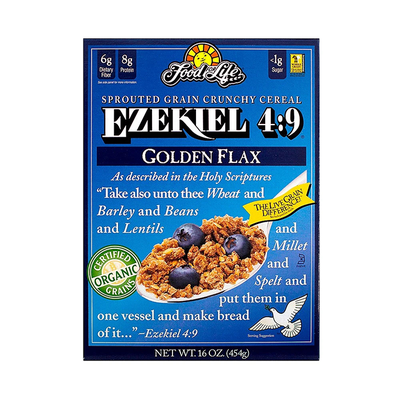 Sprouted Whole Grain Cereal, Golden Flax  from Ezekiel  
