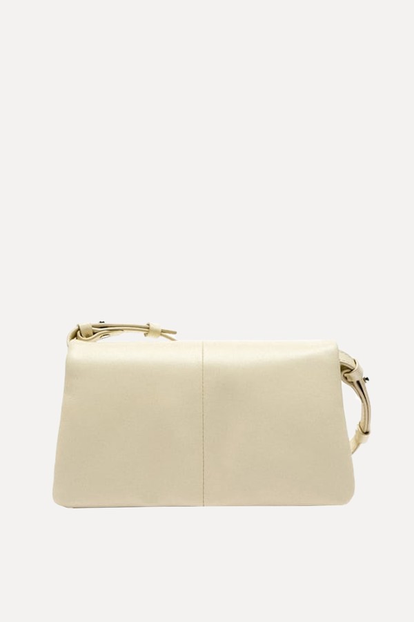 Basic Leather Crossbody Bag from Zara